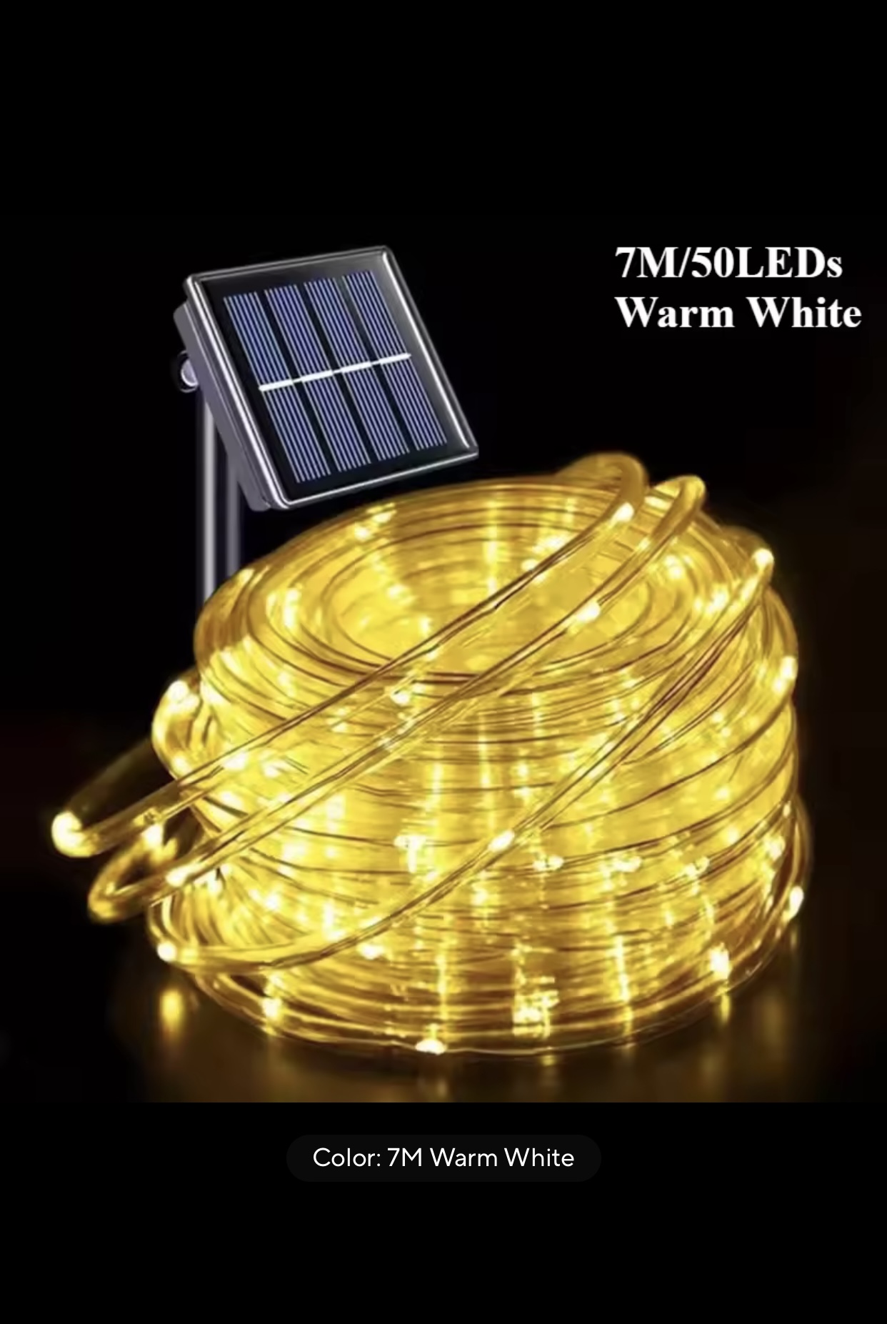 luces navideñas solares